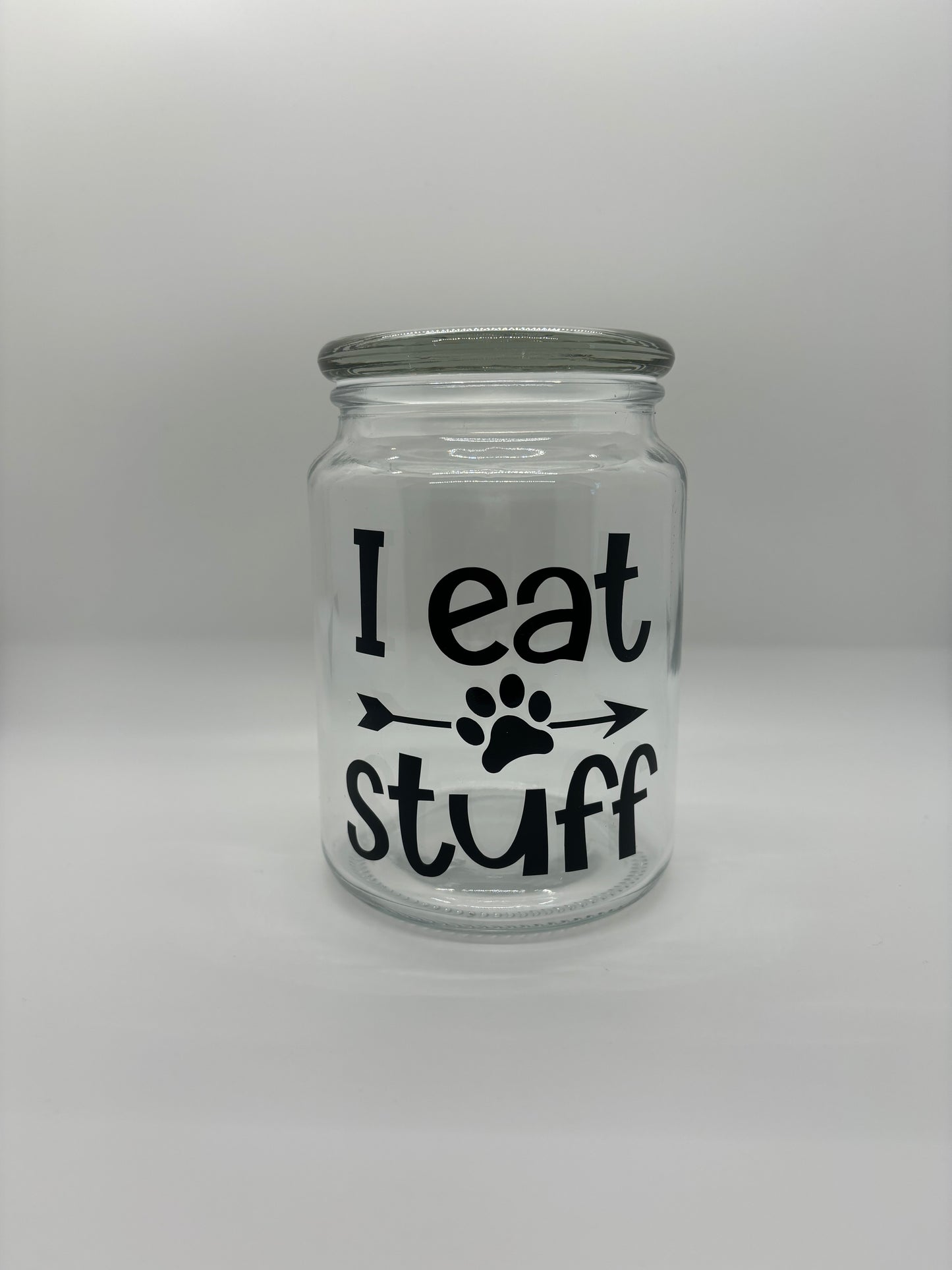 I Eat Stuff Jar