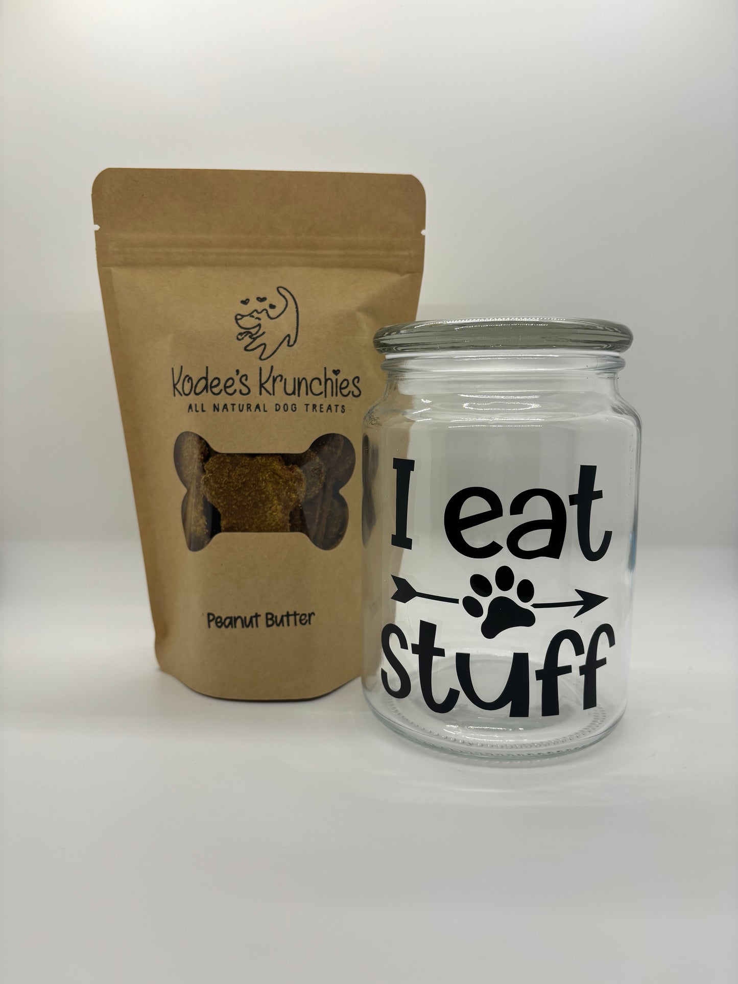 I Eat Stuff Jar