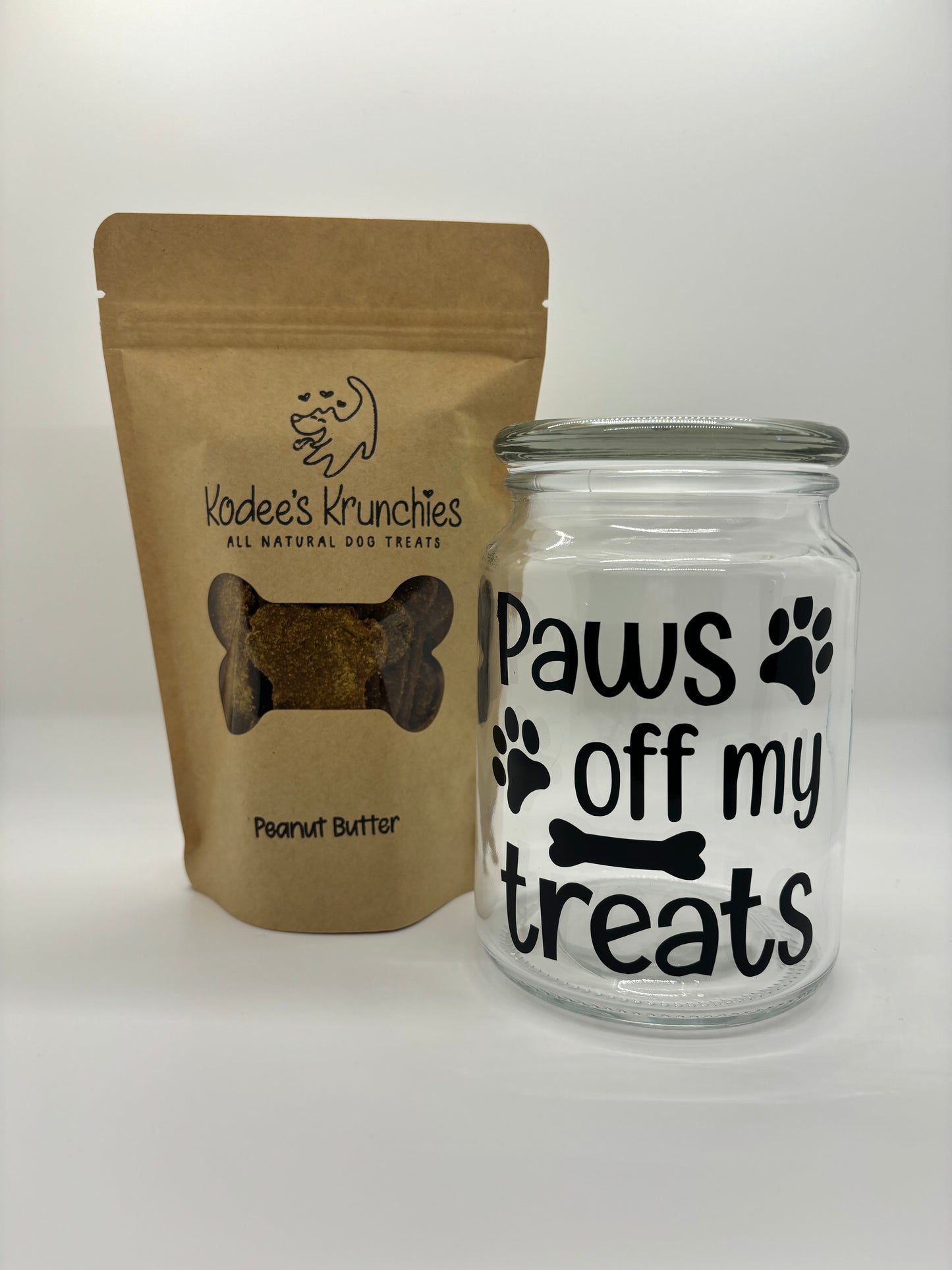 Paws Off My Treats Jar