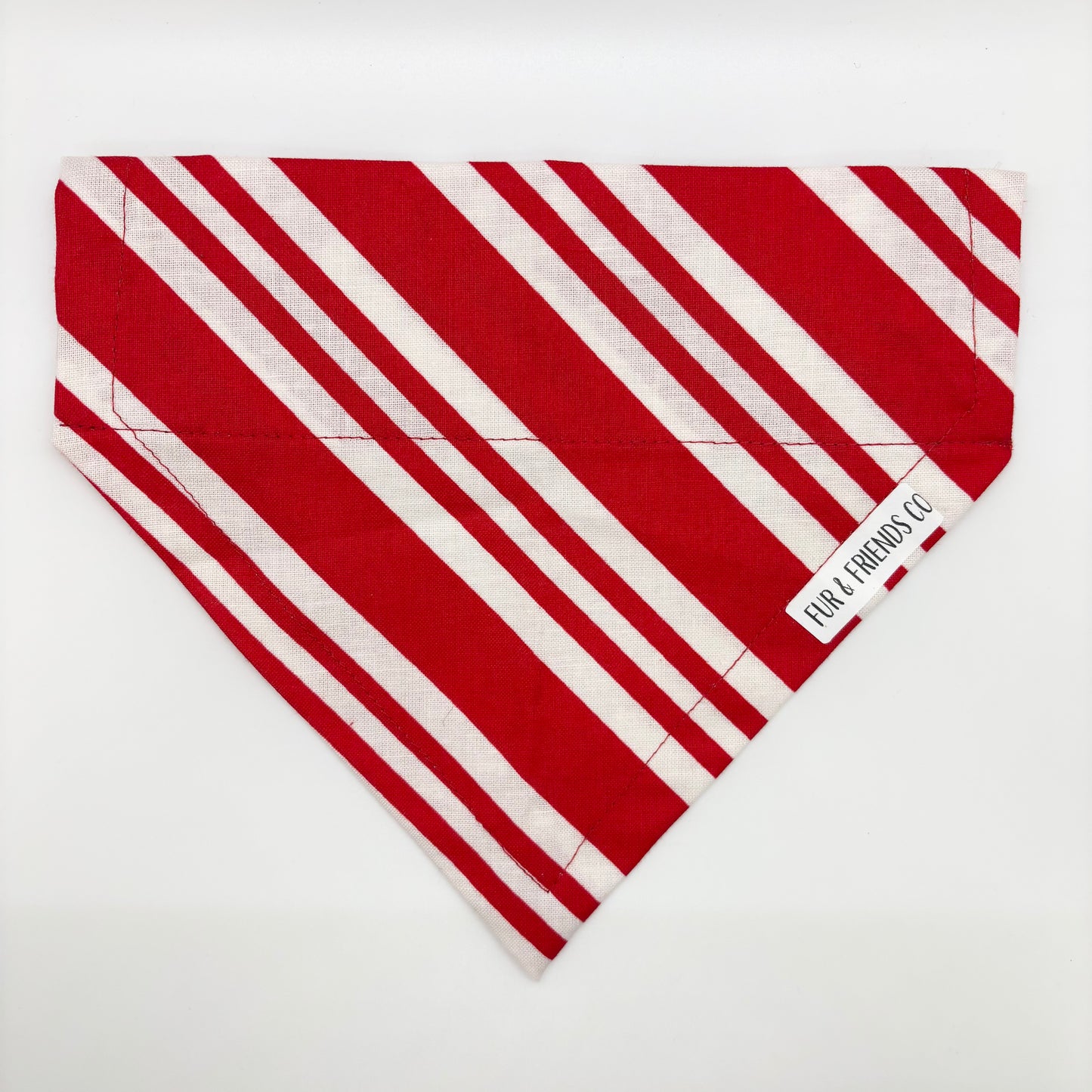 Candy Cane Striped - Medium Bandana