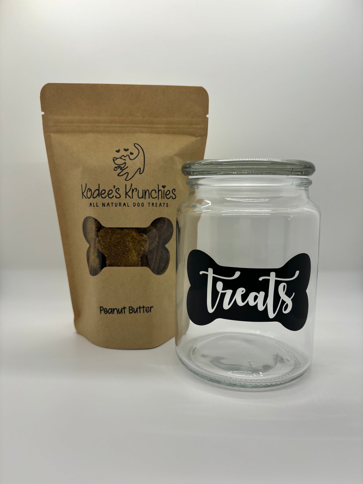 Treats Bone Jar