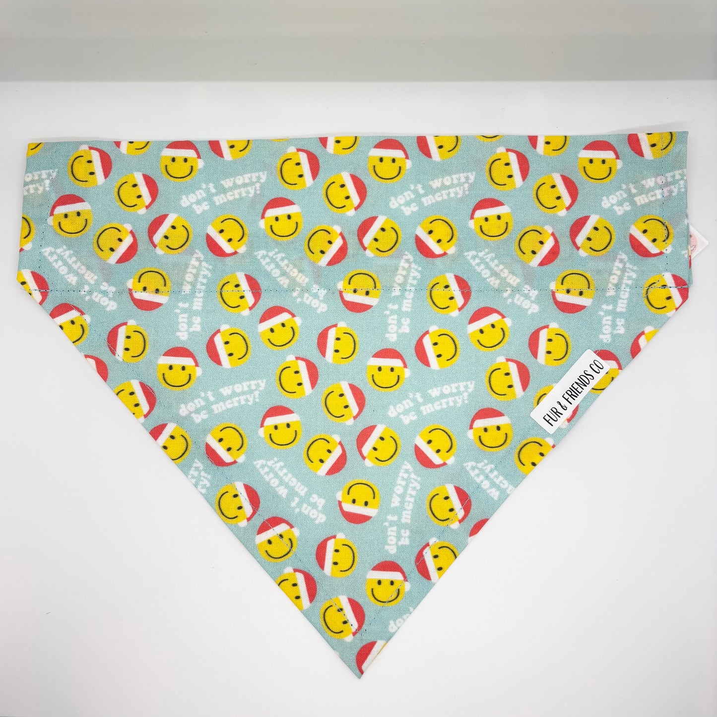 Don’t Worry, Be Merry - Extra Large Bandana