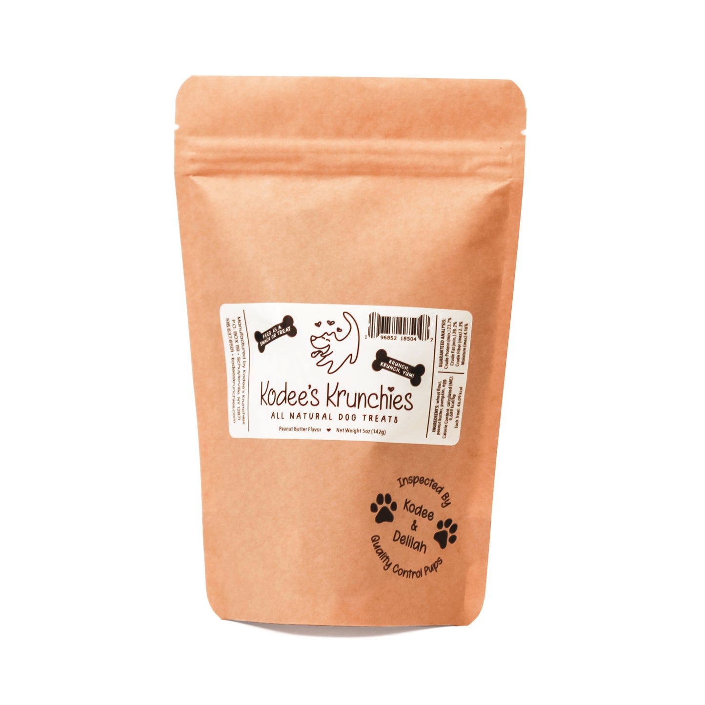 Peanut Butter Dog Treats 2 Bags - 5oz