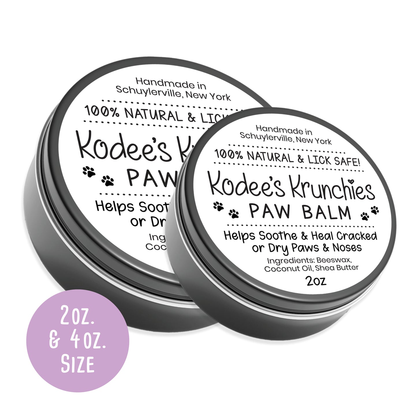 Paw Balm Tins
