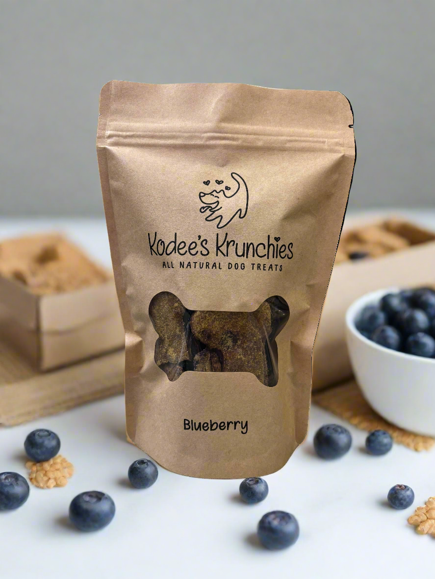 Blueberry Dog Treats - 5oz