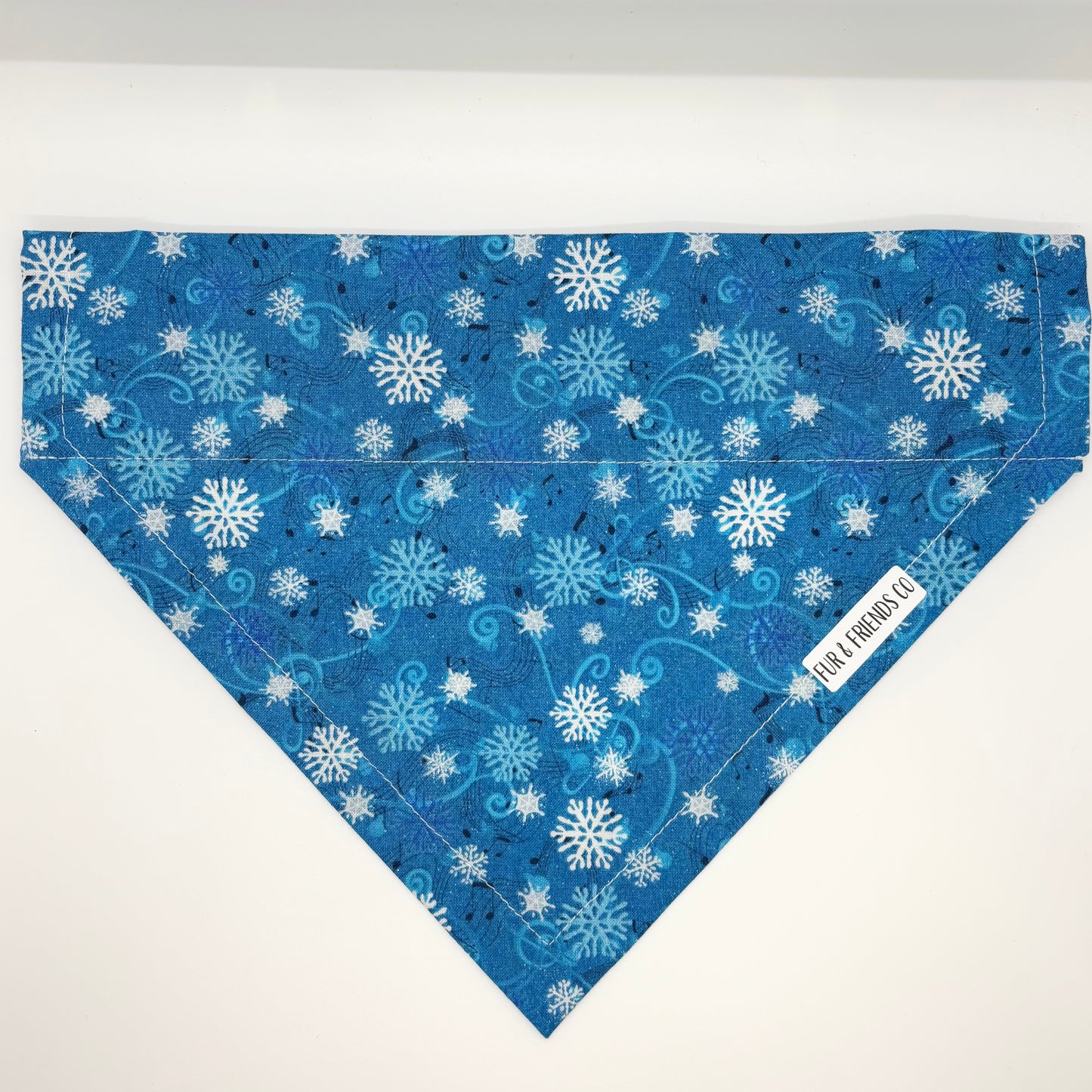 Snowflake Swirl - Extra Large Bandana