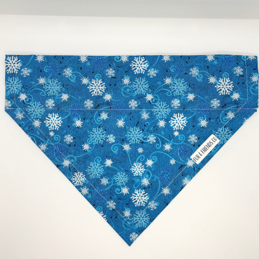 Snowflake Swirl - Extra Large Bandana