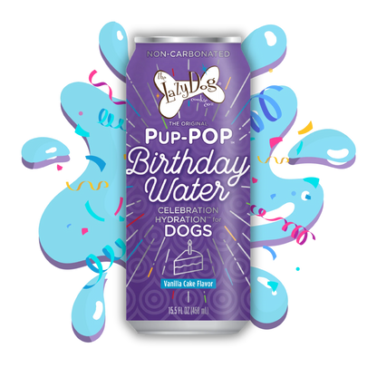 Pup-POP® Birthday Water Vanilla Cake Flavor