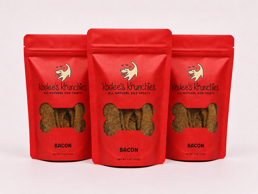 Bacon Dog Treats 3 Bags - 5oz