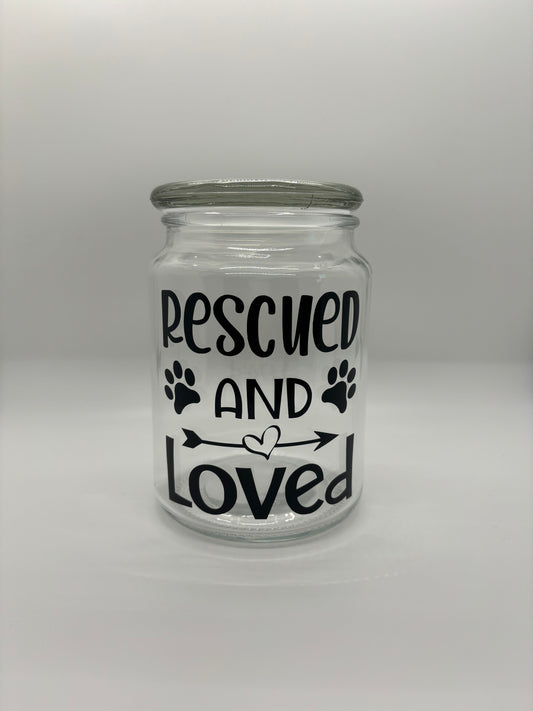 Rescued & Loved Jar