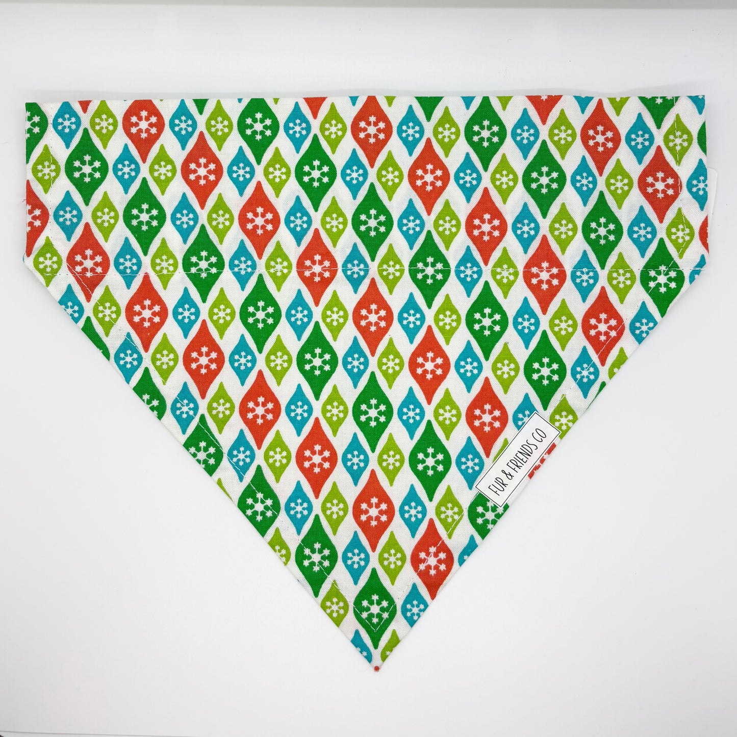 Ornament Snowflakes - Extra Large Bandana