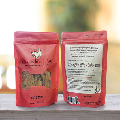 Bacon Dog Treats 3 Bags - 5oz