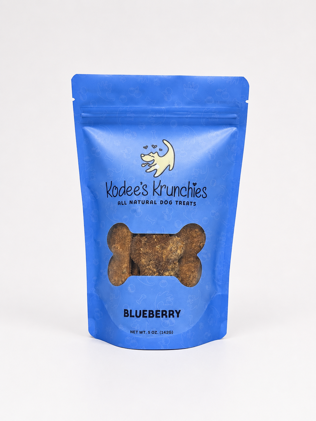 Blueberry Dog Treats - 5oz