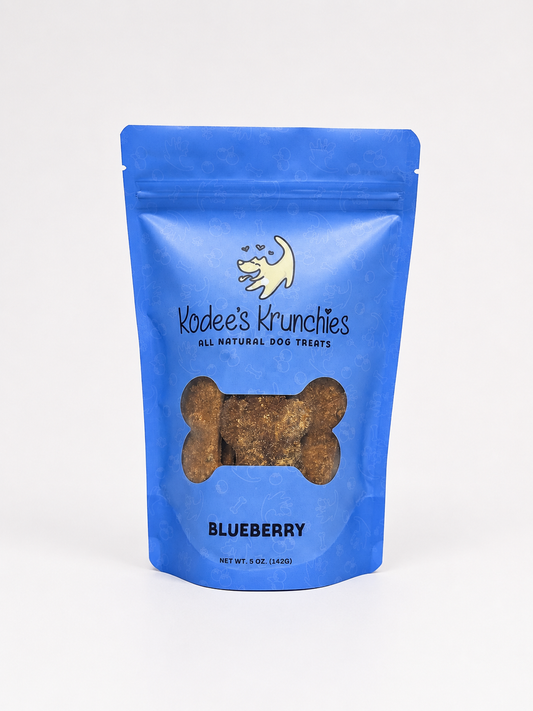 Blueberry Dog Treats - 5oz