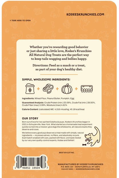 Peanut Butter Dog Treats 3 Bags - 5oz