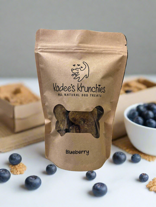 Blueberry Dog Treats - 5oz