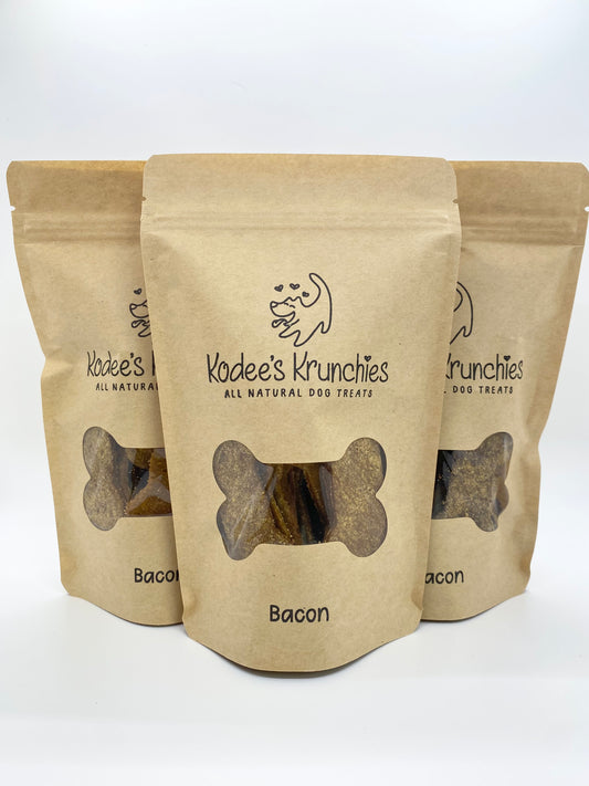 Bacon Dog Treats 3 Bags - 5oz