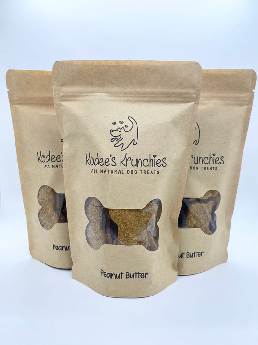 Peanut Butter Dog Treats 3 Bags - 5oz
